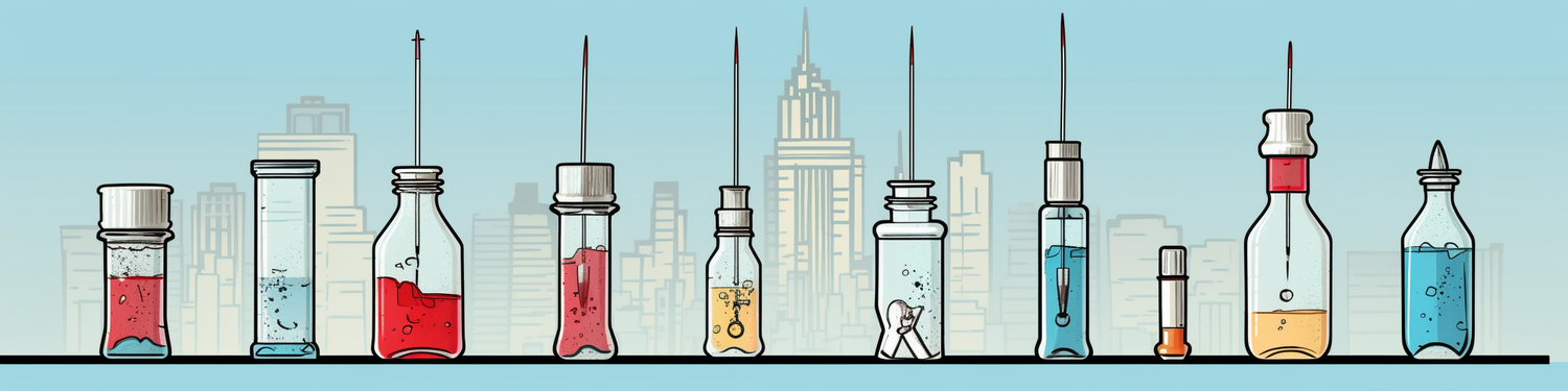 Spuitsok in het zonnetje