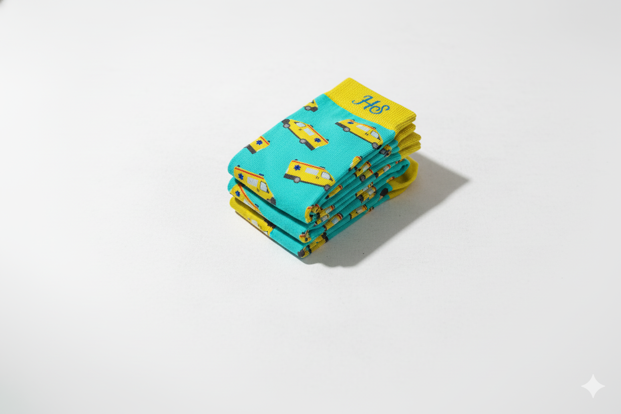 Ambulance Socks