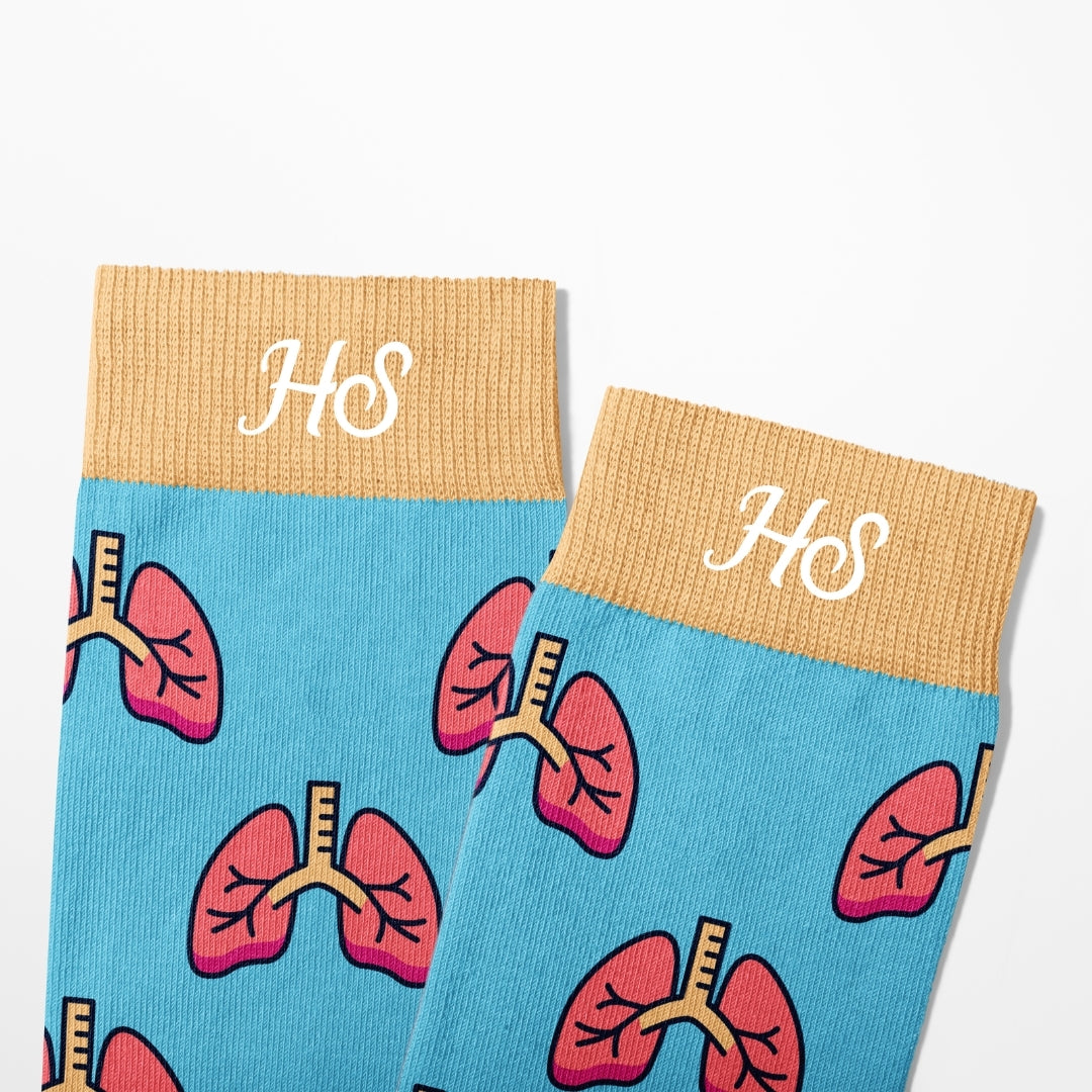 Lungen-Socken