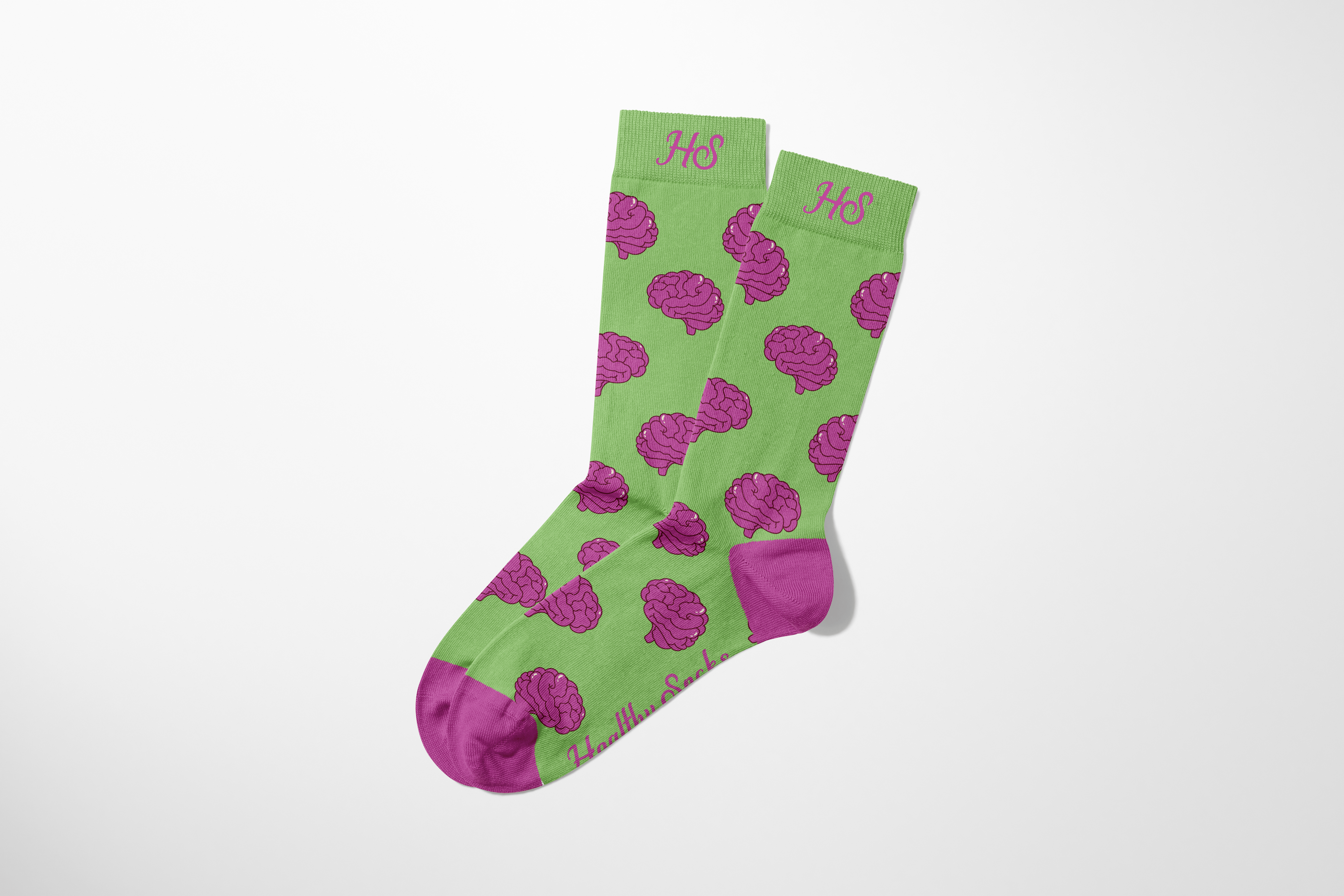 Brain Socks – Green Edition