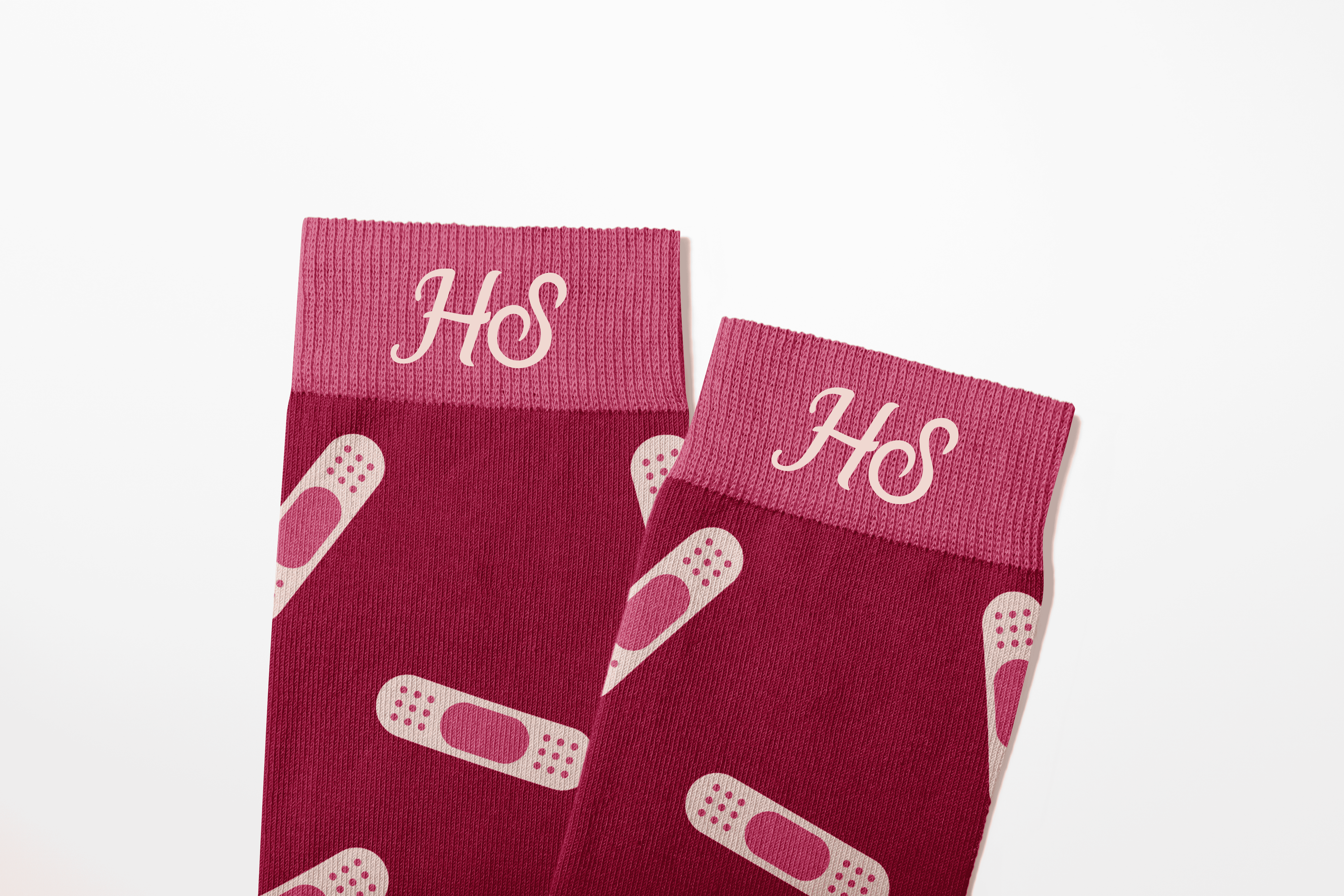 Bandage Socks – Pink Edition