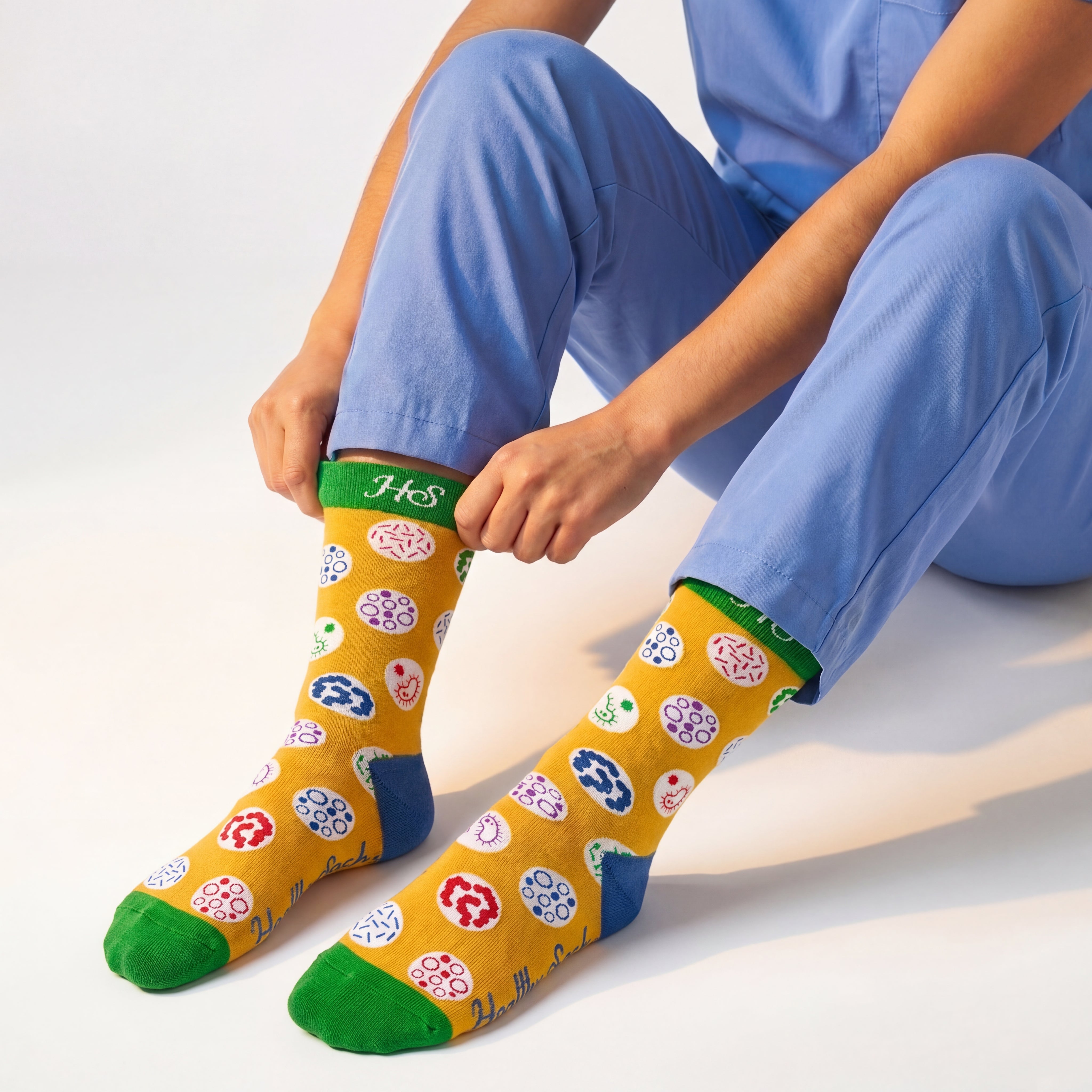 Mikroskop-Socken