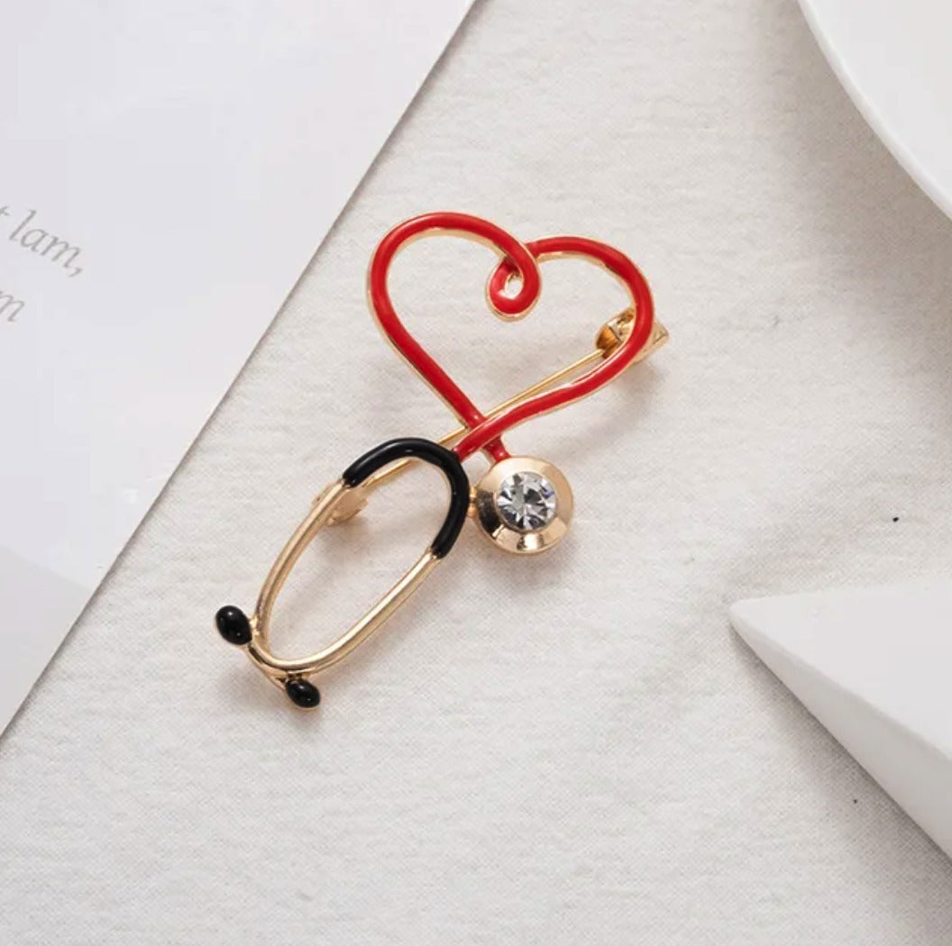 Heartbeat Heroes Pin